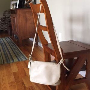 Coach Vintage Leather Fletcher Flap Crossbody